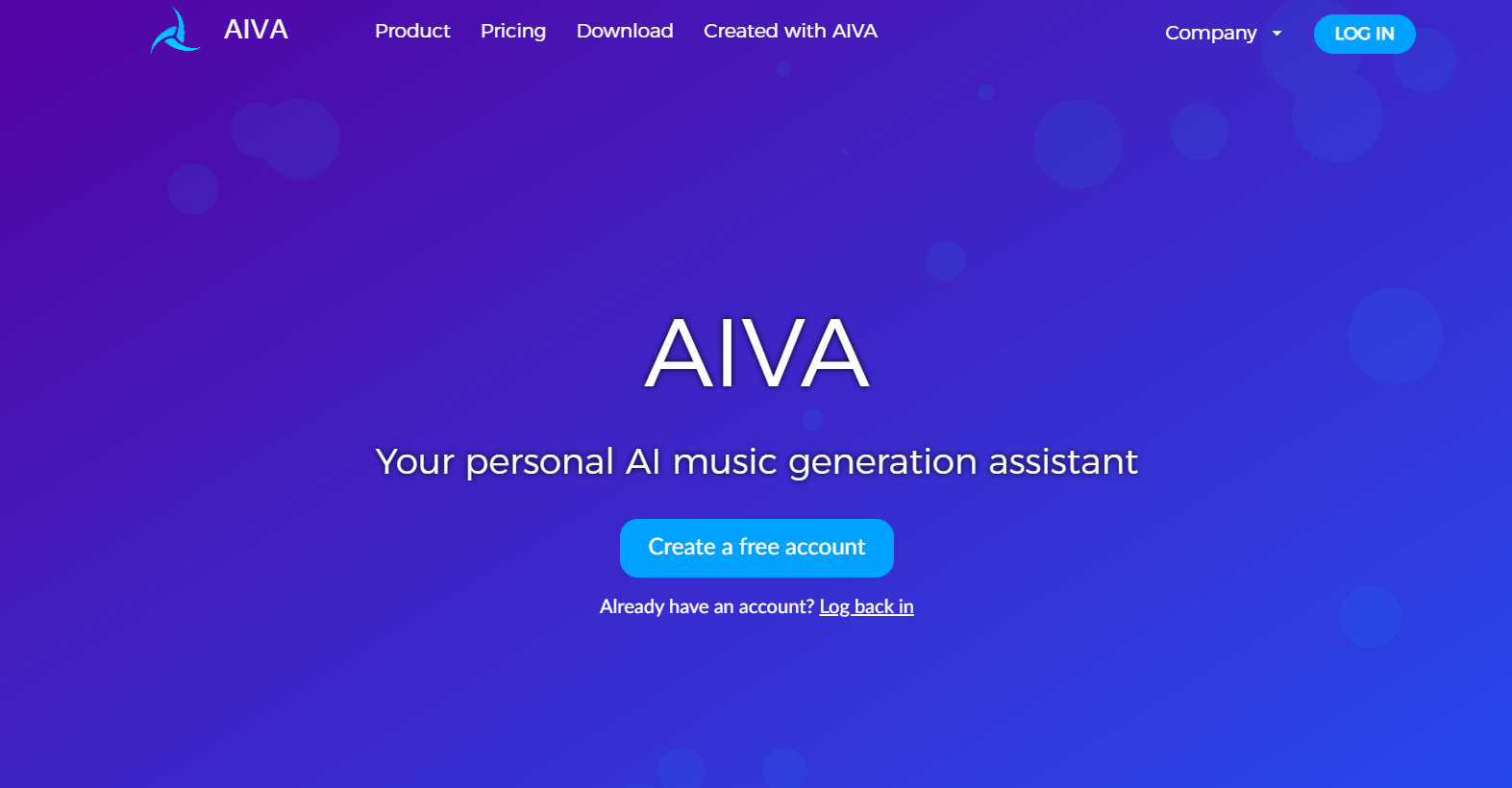 Aiva AI Music Generators 
