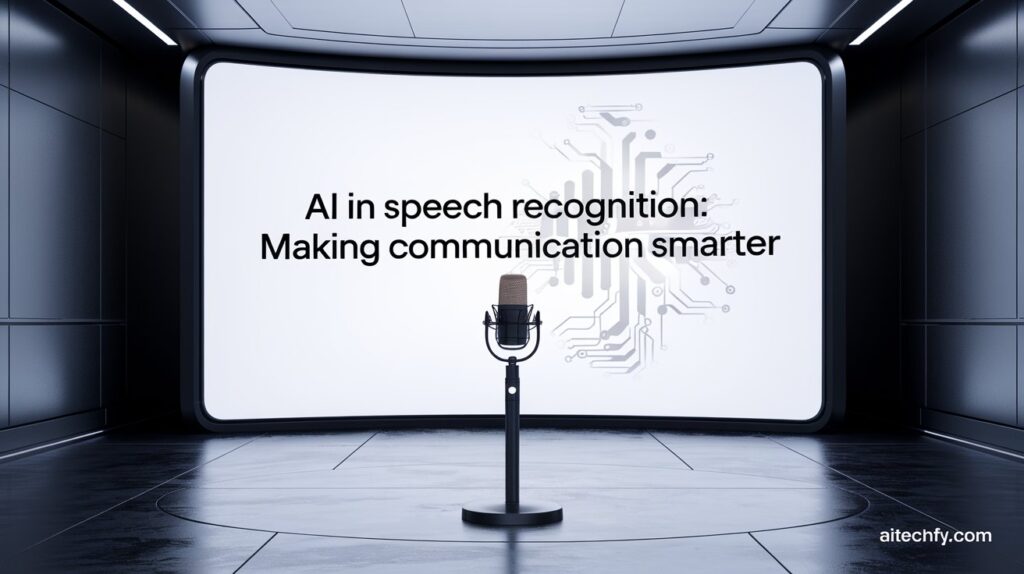 ai in speech recognition