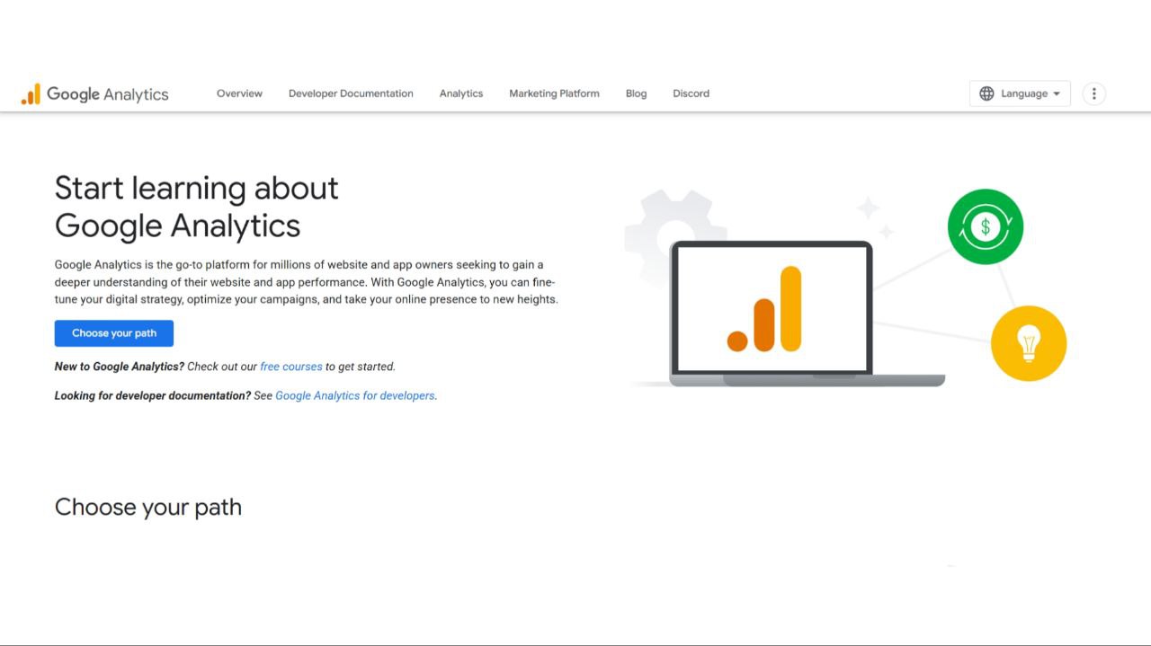 Best AI tool for eCommerce analytics: Google Analytics