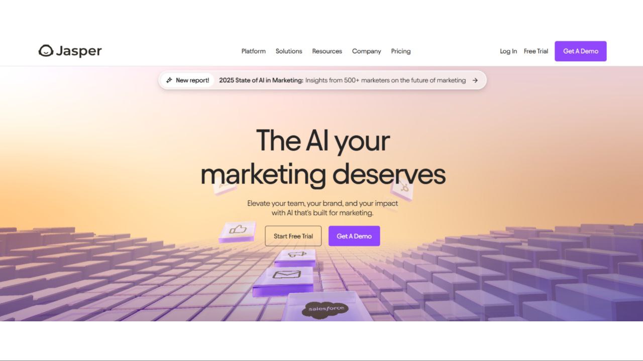 Best AI tool for writing eCommerce product descriptions: Jasper AI