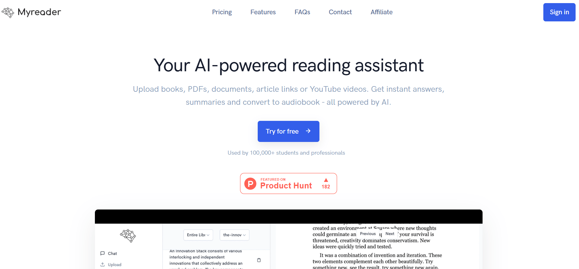 myreader ai