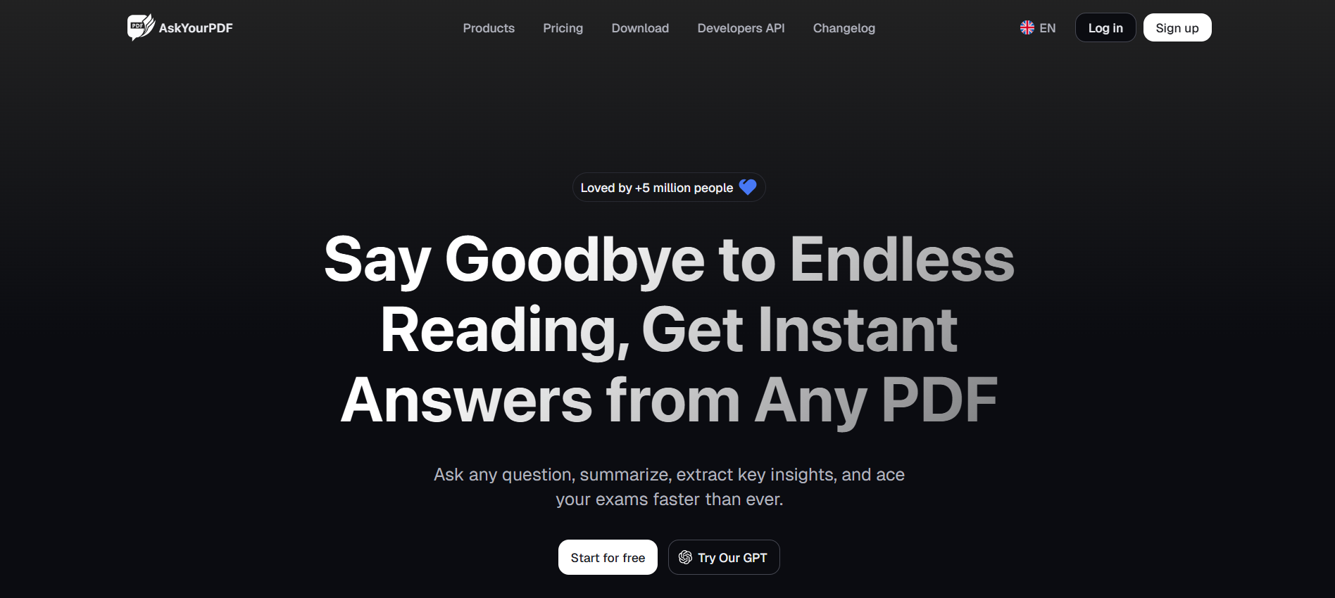 ask your pdf ai