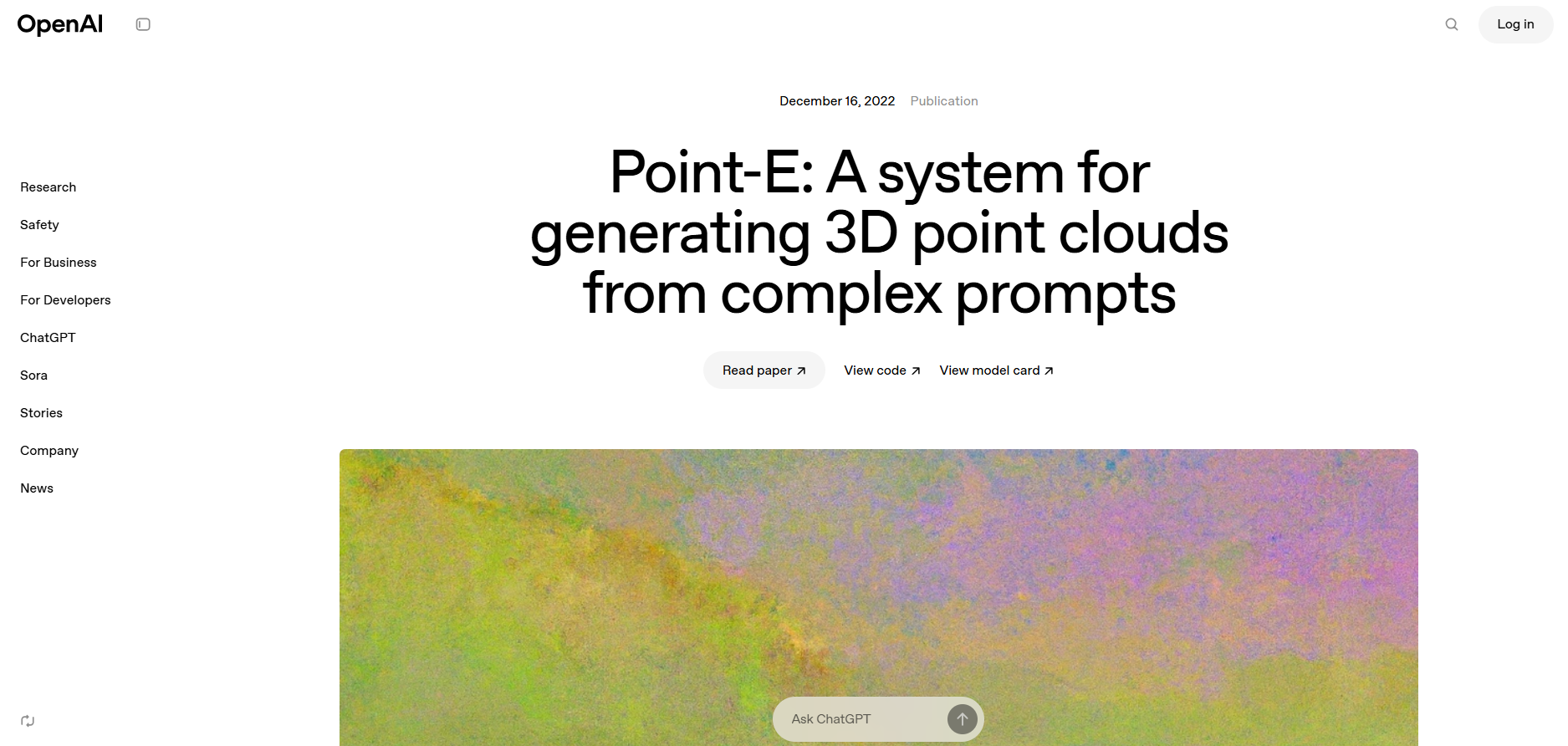 Point-E Review: Features, Use Cases , How to Use, Pros, Cons, Pricing ...