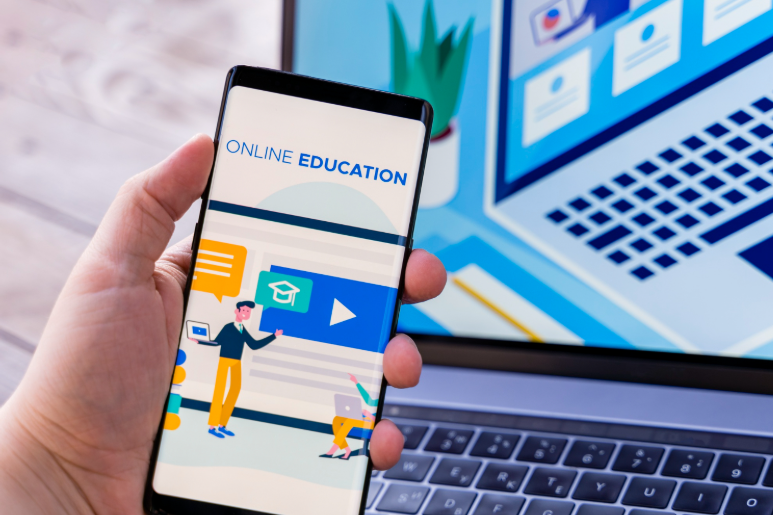 Mobile phone displaying ARIS 3 UDSM responsive interface for on-the-go academic management