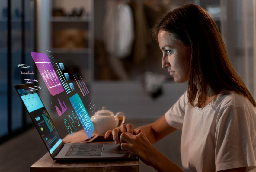 modern ai dashboard interface showing huggingface platform features