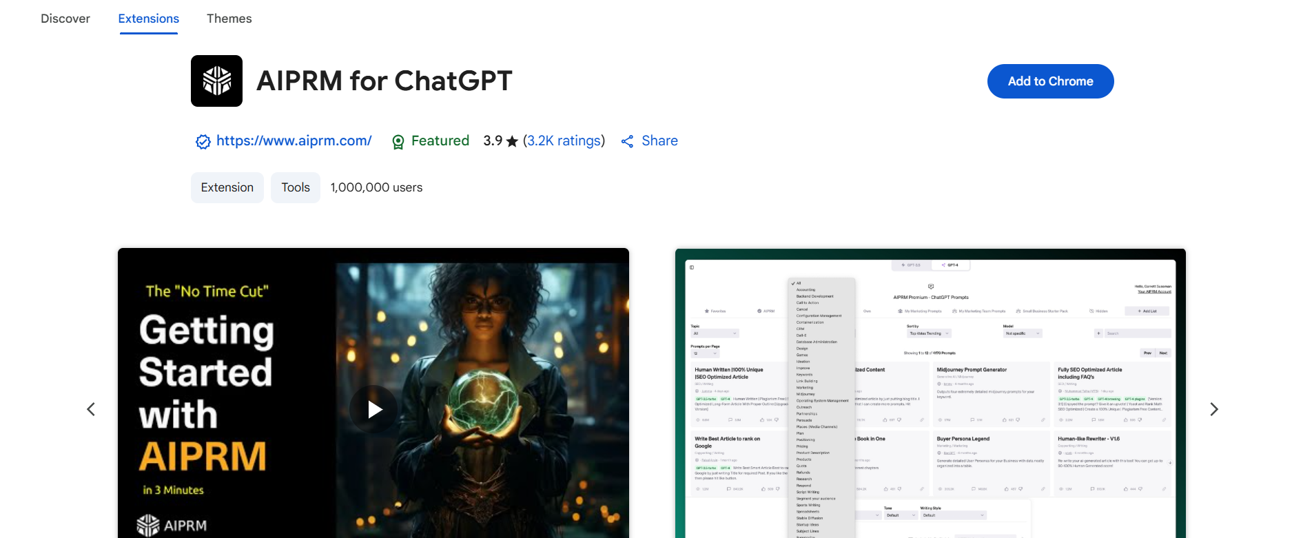 aipram browser extension