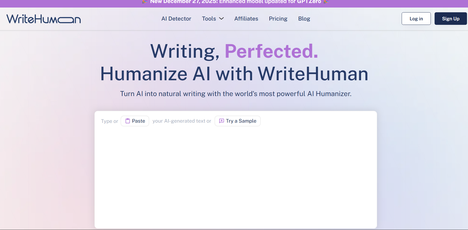 WriteHuman AI Detaction 