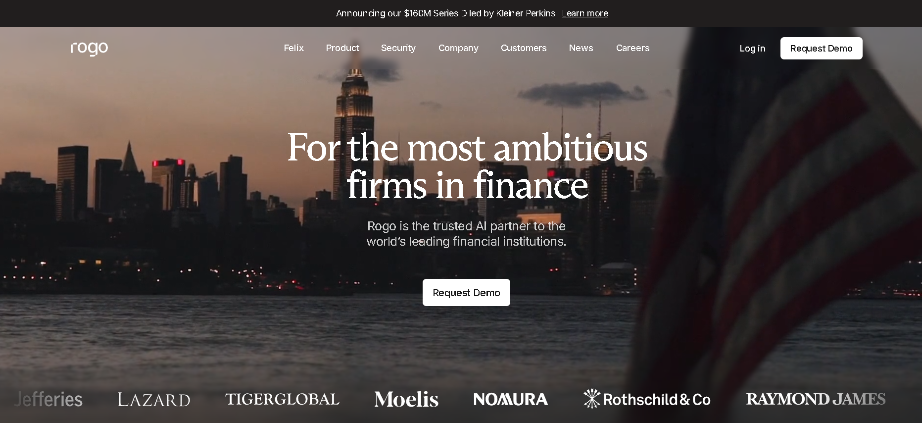 Rogo AI-powered financial research platform